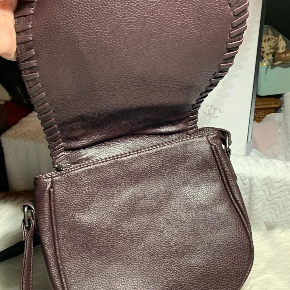 Maurices Handbag 👜 Burgandy/Plum - Picture 5 of 7